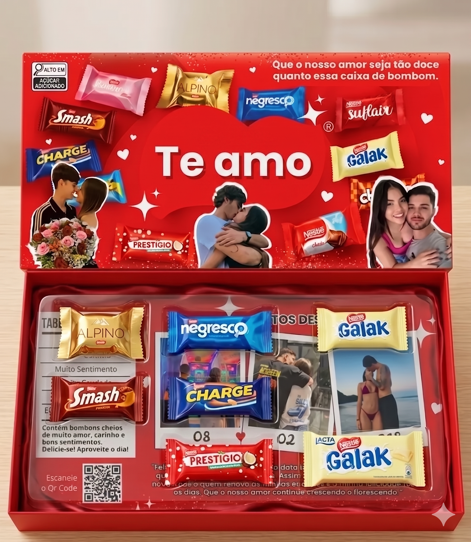 Caixa personalizada