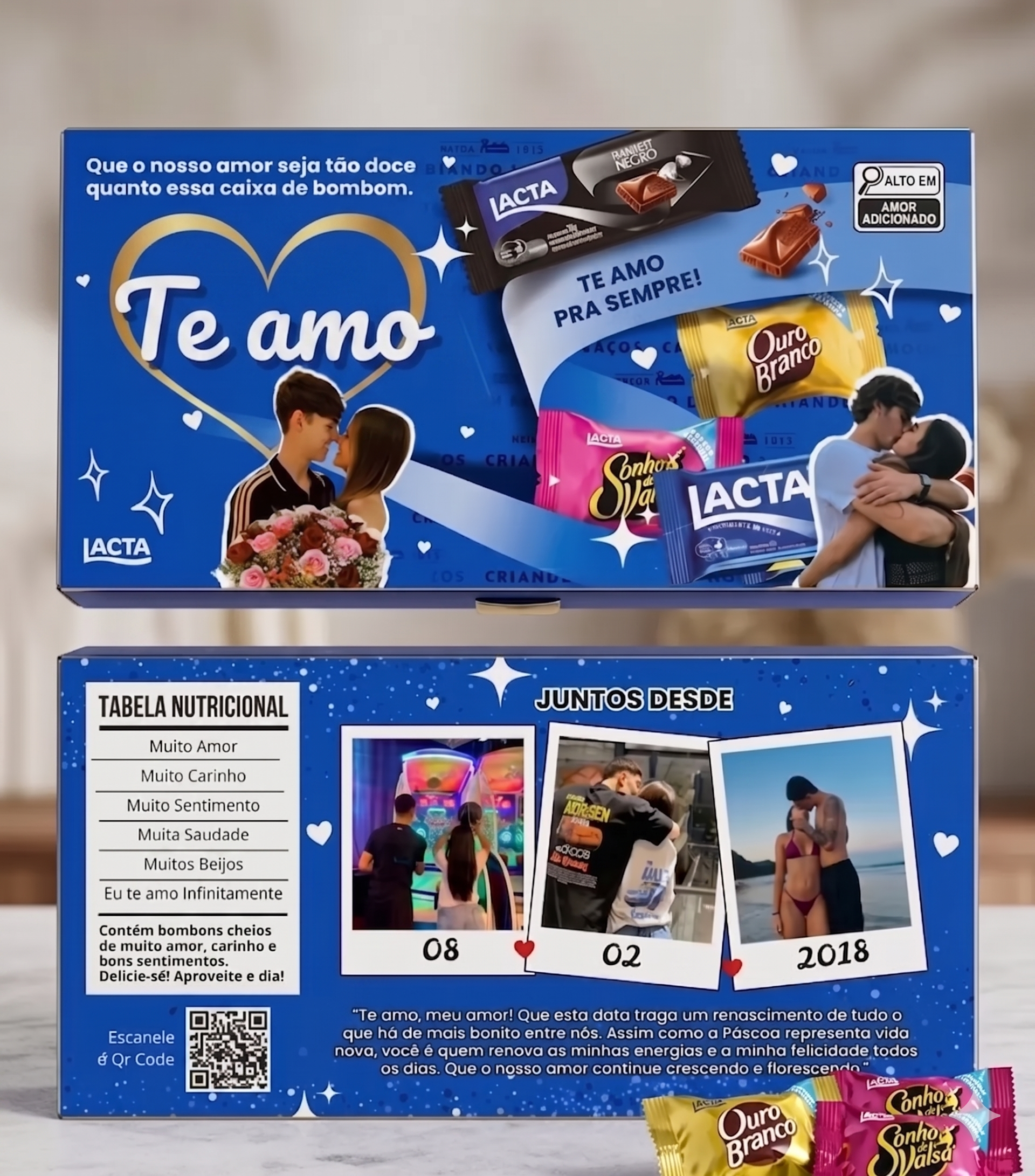 Caixa personalizada